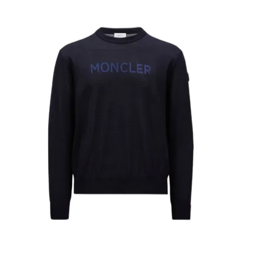 Moncler Logo Patch Knitted Jumper