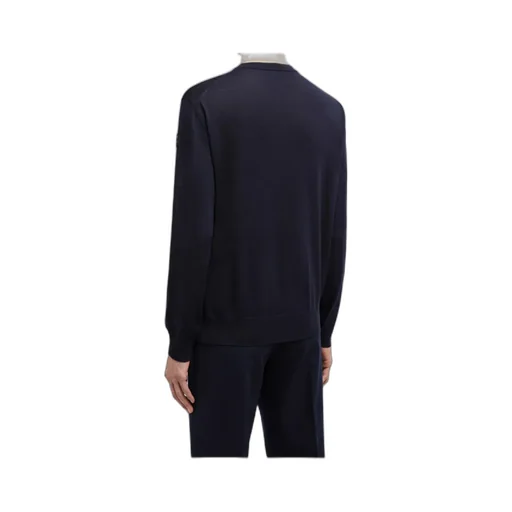 Moncler Logo Patch Knitted Jumper