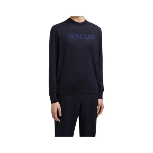 Moncler Logo Patch Knitted Jumper