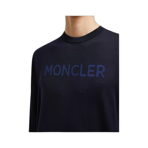 Moncler Logo Patch Knitted Jumper