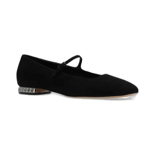 Casadei Buckle Square Toe Strapped Pumps