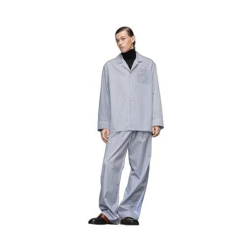 Maison Margiela Color-Blocked Striped Shirt