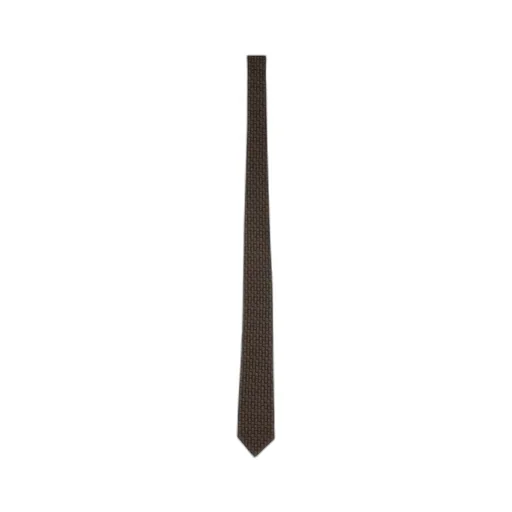 Salvatore Ferragamo Monogram Jacquard Tie