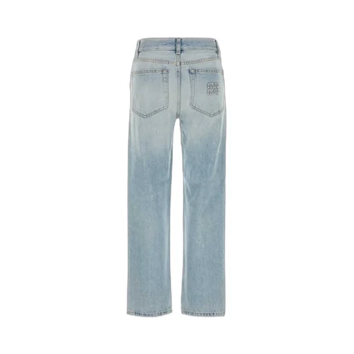 Miu Miu Logo-Detailed Denim Jeans