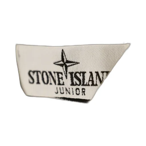Stone Island Junior Logo Printed Jersey Hoodie