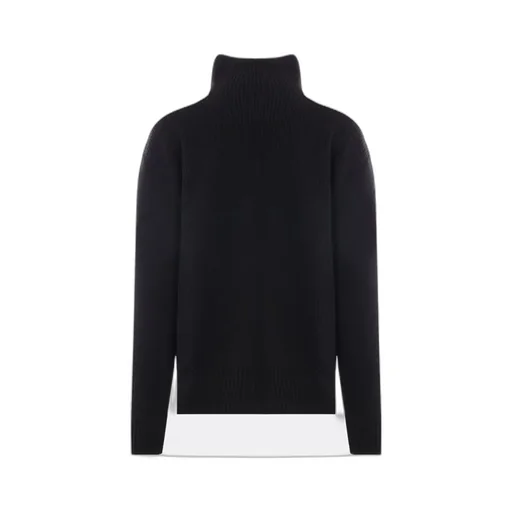 High-Neck Wool Jumper