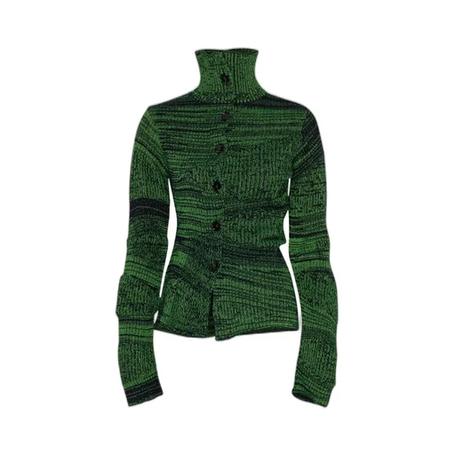 Twisted Effect Cardigan Sweater
