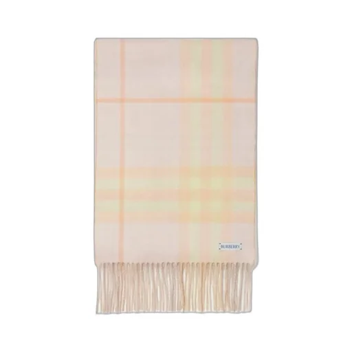 Reversible Checked Cashmere Scarf