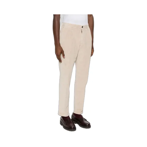 Tapered-Leg Corduroy Trousers