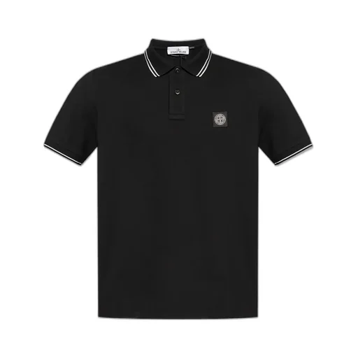 Stone Island Logo Patch Polo Shirt