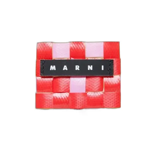 Marni Kids Logo-Patch Woven-Designed Tote Bag