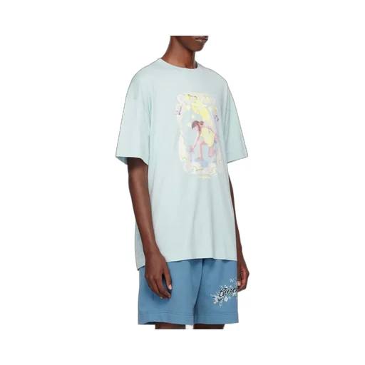 T-Shirt In Cotton Givenchy Aqua Stars