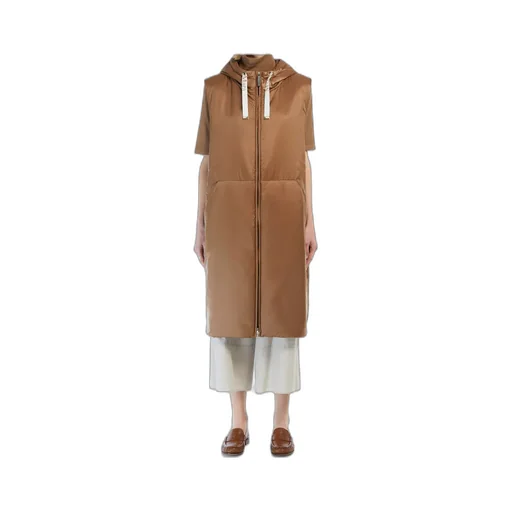 Max Mara The Cube Zip-Up Drawstring Gilet
