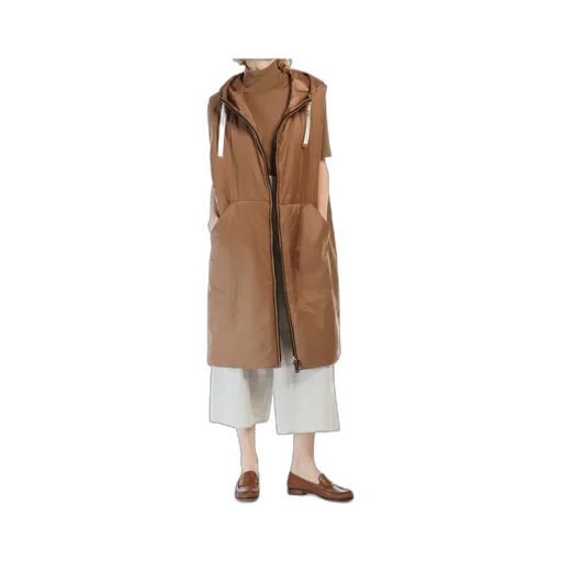 Max Mara The Cube Zip-Up Drawstring Gilet