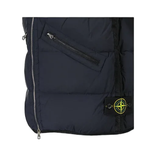 Stone Island High Neck Zipped Down Gilet