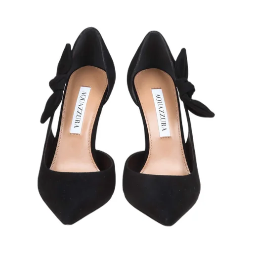 Aquazzura Very Bow Tie Stiletto Heel Pumps