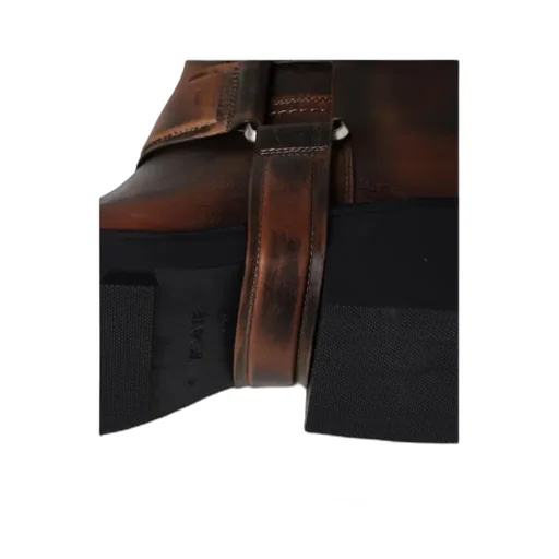 Saddle Calf-Length Boots