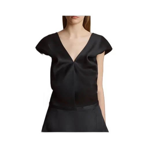 Khaite Ami V-Neck Top