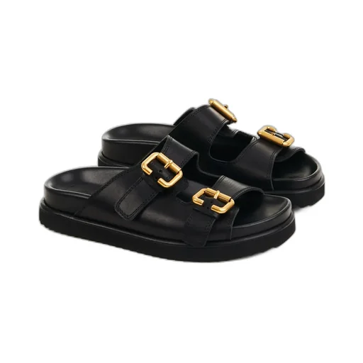 Chloé Nil Double Strap Mules