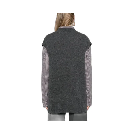 Pinko V-Neck Knitted Vest