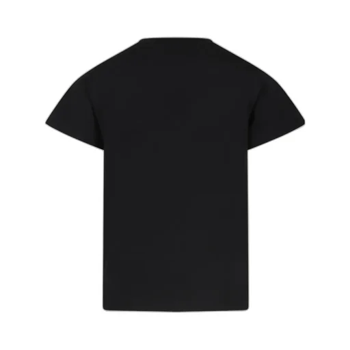 Balmain Kids Press-Stud Fastened Crewneck T-Shirt