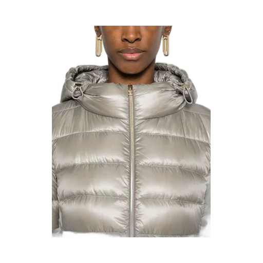 Herno Giada Hooded Quilted Down Jacket