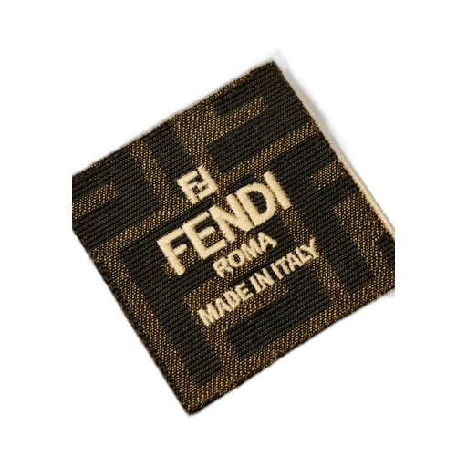 Fendi Kids Logo-Patch Long Sleeved Zipped Hoodie