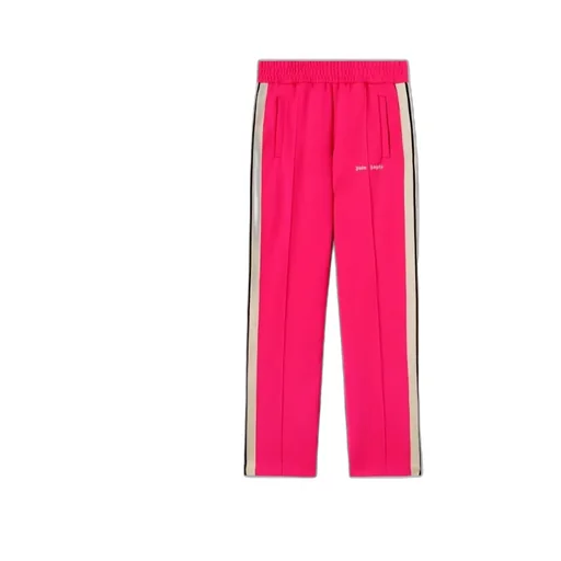 Palm Angels Logo Printed Straight Leg Track Pants