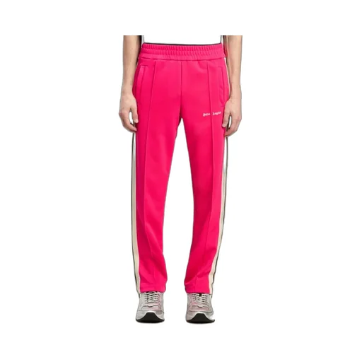 Palm Angels Logo Printed Straight Leg Track Pants