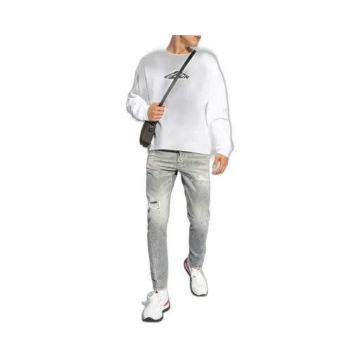 Dsquared2 Logo Printed Crewneck Sweatshirt