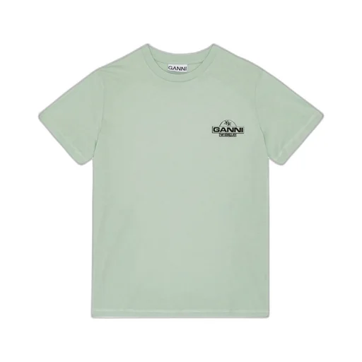Ganni T-Shirt With Logo