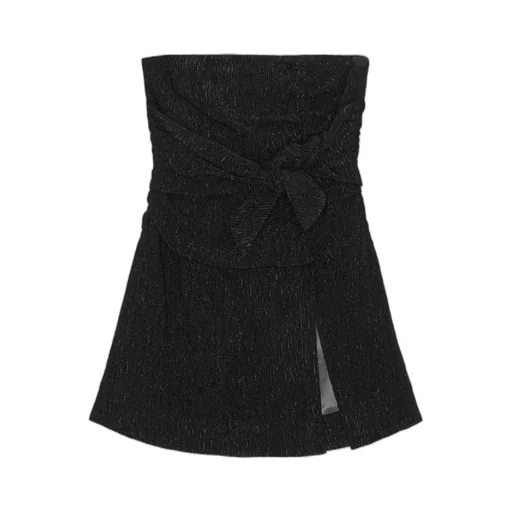 Ganni Stretch Strapless Top
