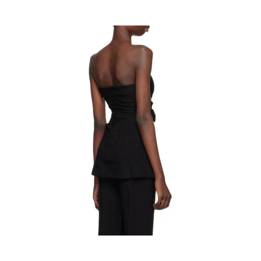 Ganni Stretch Strapless Top