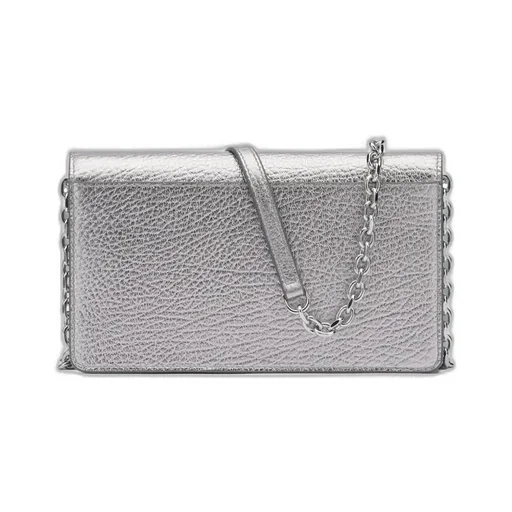 Maison Margiela Four Stitches Chain-Linked Foldover-Top Wallet