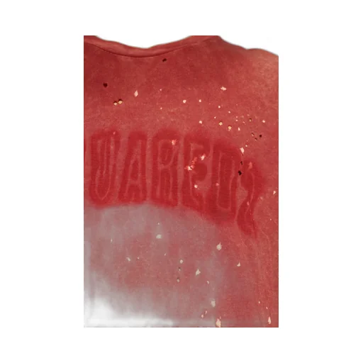 Dsquared2 Distressed Logo Printed T-Shirt