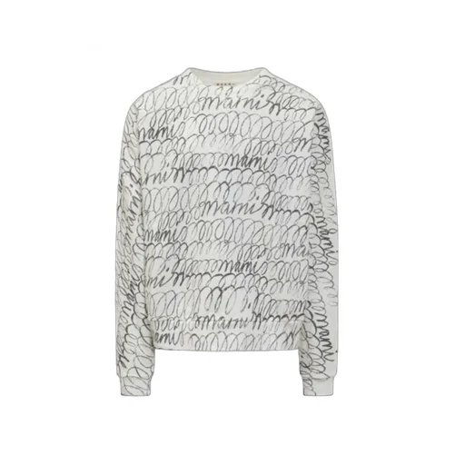 Marni Graphic Printed Crewneck Sweatshirt