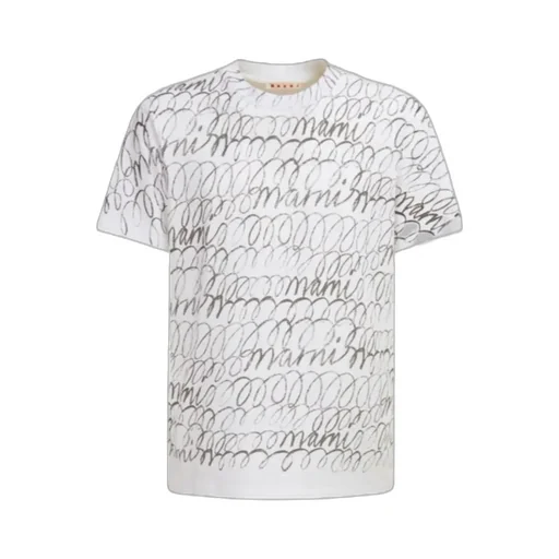 Marni Graphic-Printed Crewneck T-Shirt