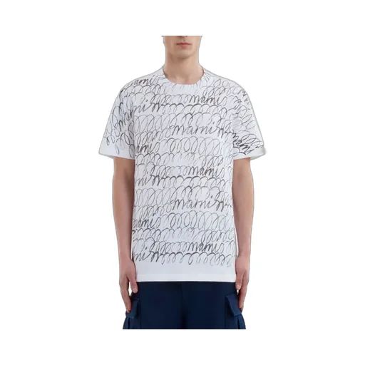 Marni Graphic-Printed Crewneck T-Shirt