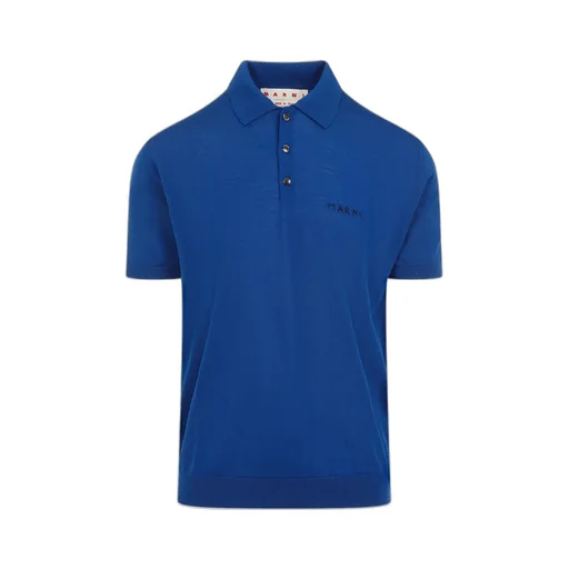 Marni Button Detailed Short-Sleeved Polo Shirt