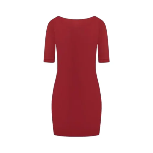 Dsquared2 Logo-Plaque Short-Sleeved Dress