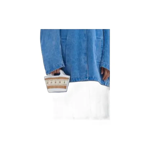 Marni Logo Tufted Micro Tote Bag