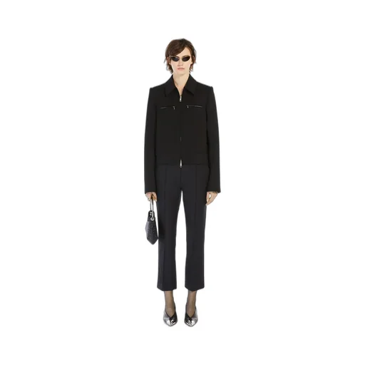 Sportmax Straight Leg Cropped Trousers