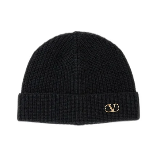 Valentino	Vlogo Plaque Beanie