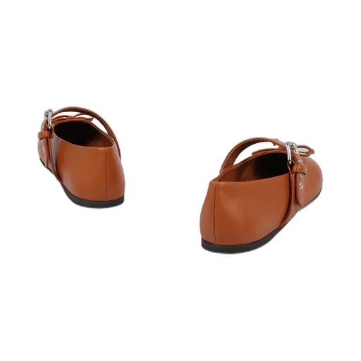 Miu Miu Bow-Detailed Ballerina Shoes