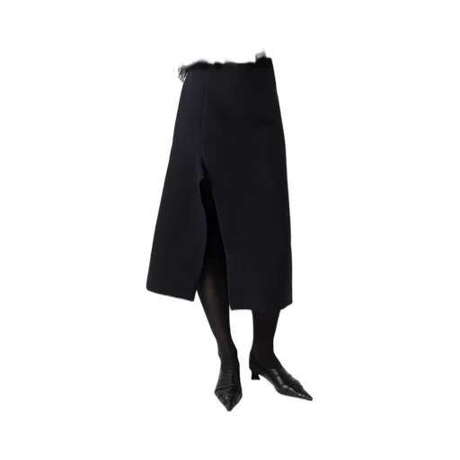 Stella Mccartney Flared Side-Slit Midi Skirt
