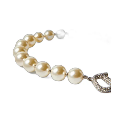 Valentino Vlogo Signature Embellished Necklace