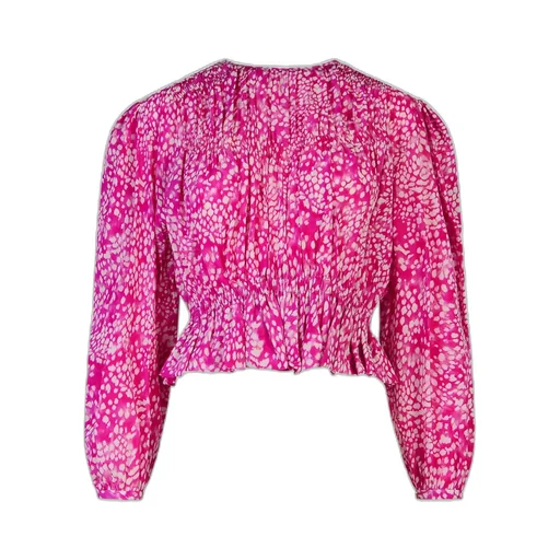 Isabel Marant Gelina Printed Sleeved Blouse