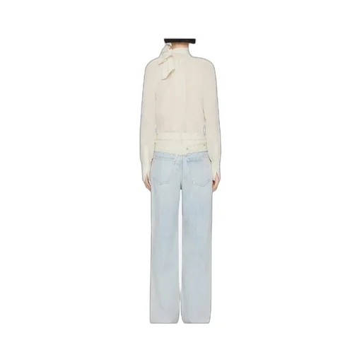 Givenchy 4G Motif Tie Neck Blouse
