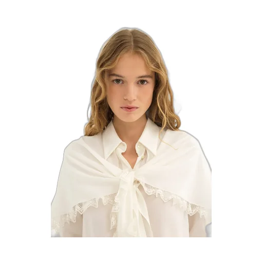 Chloé Knotted Heritage Cape Blouse
