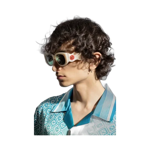 Geometric Frame Sunglasses